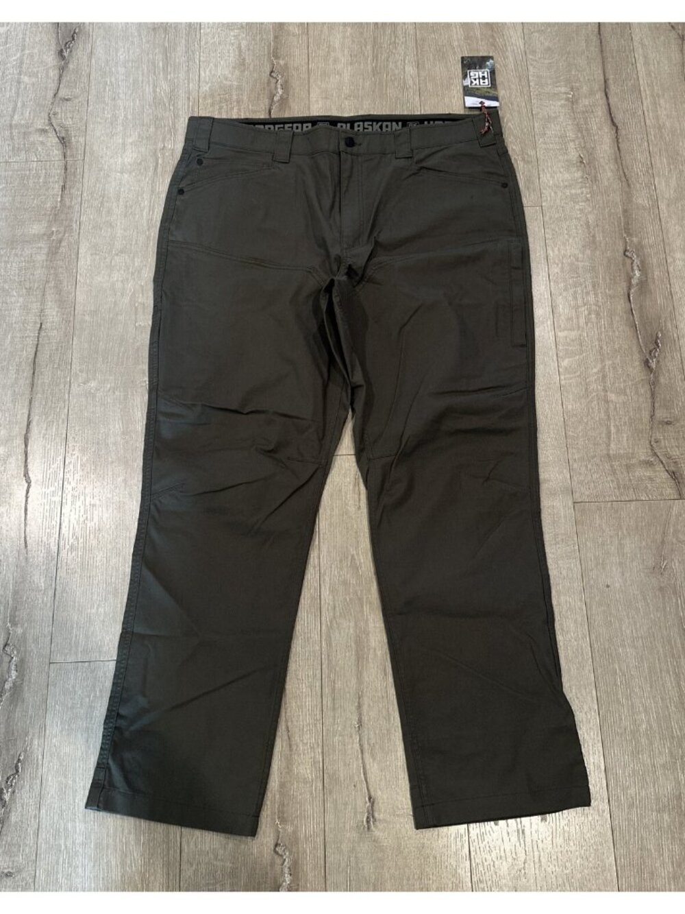 DULUTH AKHG Stone Run Relaxed Fit Pants Men's Size 40x32 Army Green